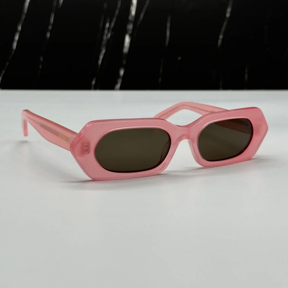 NEW CL40243I 72J CELINE PINK GREY GEOMETRIC WOMEN CELINE SUNGLASSES